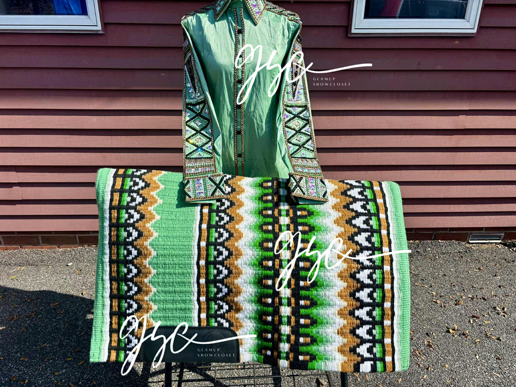 Mint Green Full Sleeve Taffeta Day Shirt