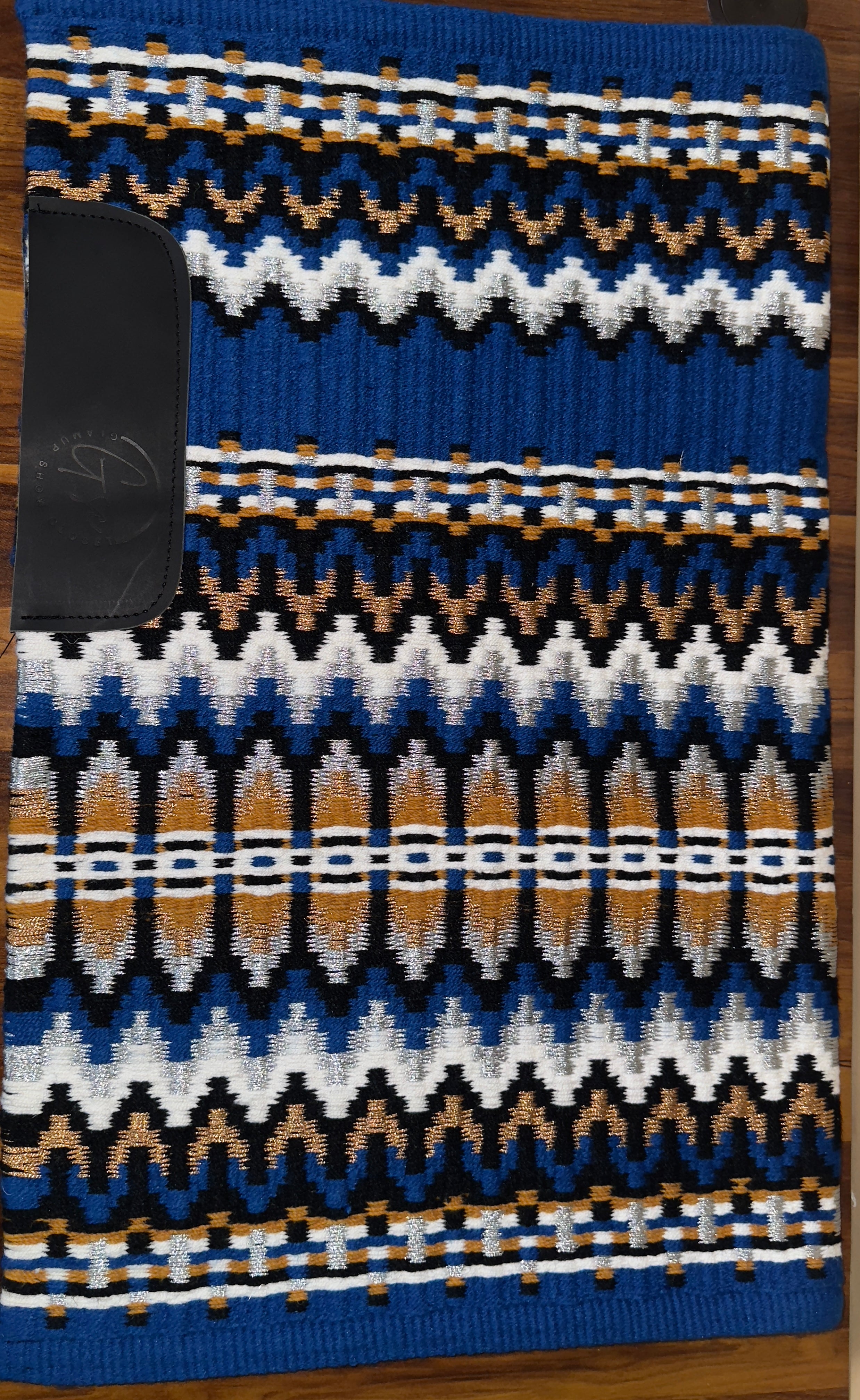 Royal blue matching set with pad vest and shirt