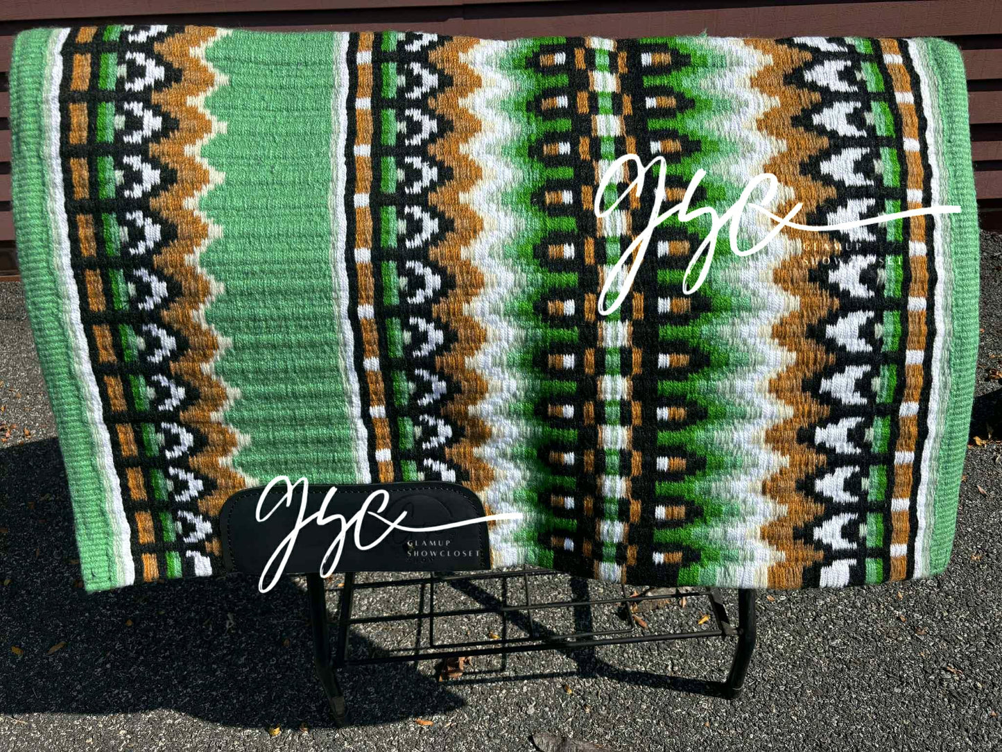 Mint Green Full Sleeve Taffeta Day Shirt READY TO SHIP Size Medium 38" Bust