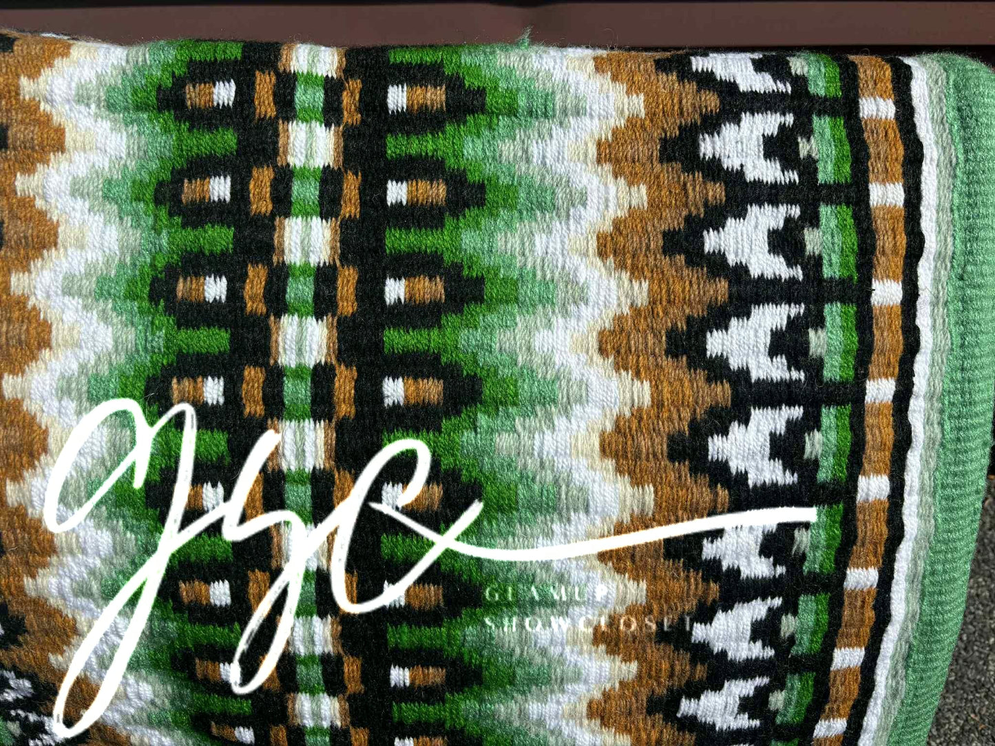 Mint Green Full Sleeve Taffeta Day Shirt READY TO SHIP Size Medium 38" Bust